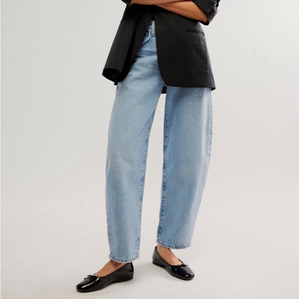 AGOLDE Balloon Jeans size 27 in Closure Wash